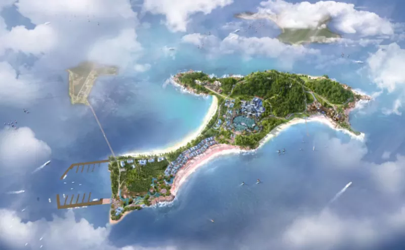 EIHE po'lat konstruktsiyasi: Yantai Kongtong mo''jizalar mamlakatida Dongyou saroyini qurish