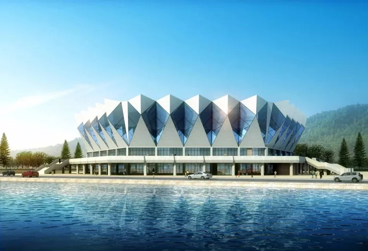 Shakli po'lat konstruktsiyali stadion