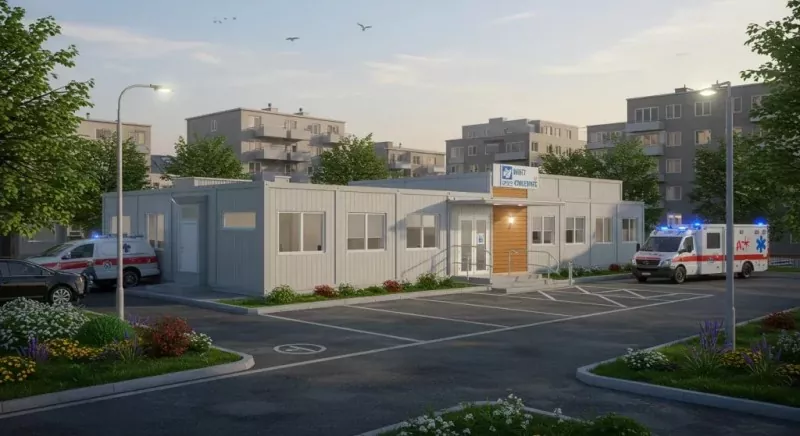 Modulli prefabrik po'lat sog'liqni saqlash birliklari