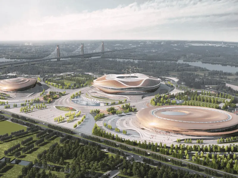 Ko'p funktsiyali po'lat konstruktsiyali stadion