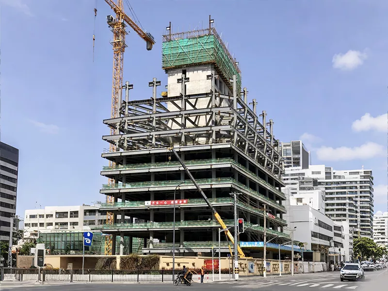 Prefab po'lat tarkibi zali