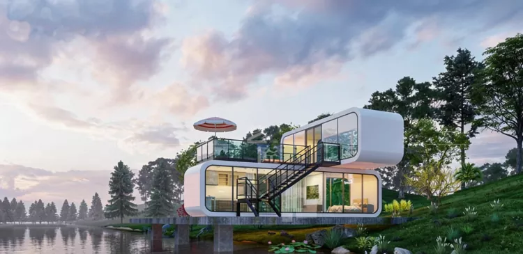 Prefabrik Apple kabinasi