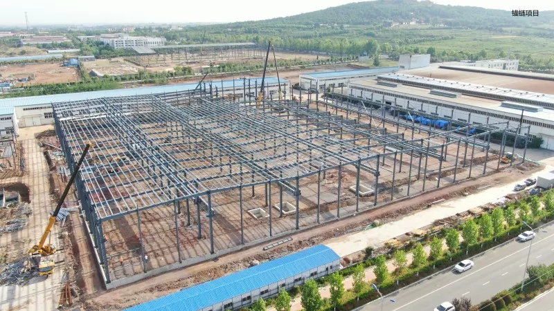 Chelik konstruktsiyasi Kimyoviy saqlash ombori qurilishi