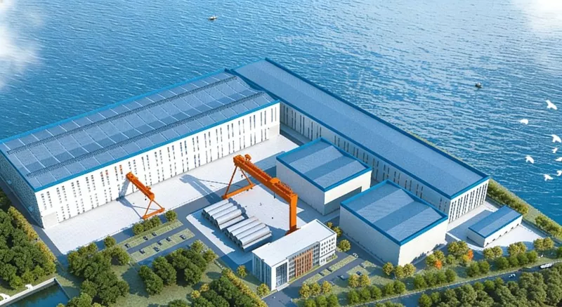 Chelik konstruktsiyasi offshore shamol elektr zavodi
