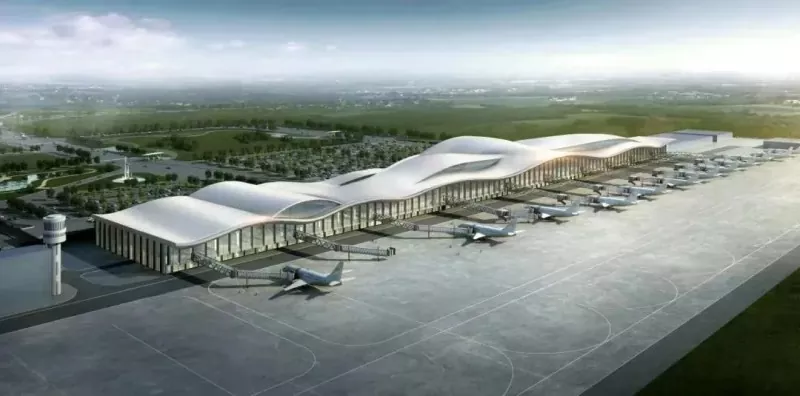 Vaqtinchalik kengaytirilgan temir terminal zali
